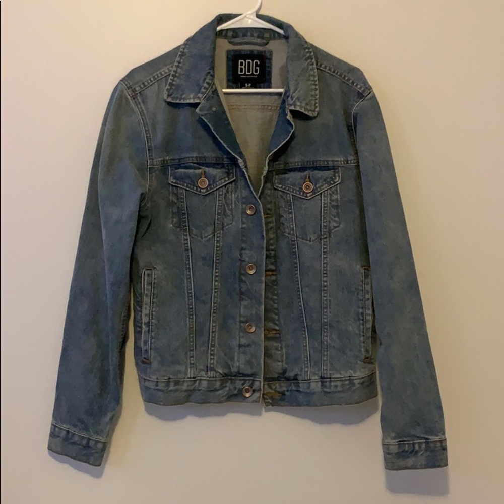 Vintage wash denim  jacket